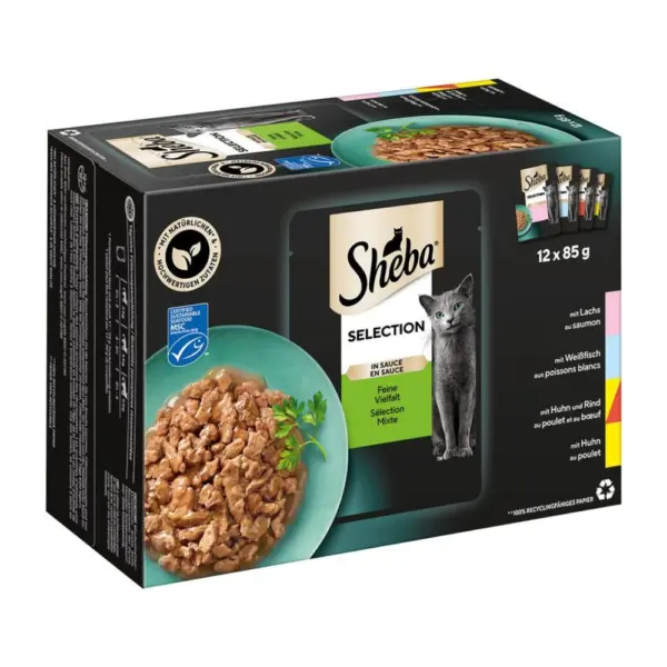 Sheba Selection porsjonsposer 12 x 85 g